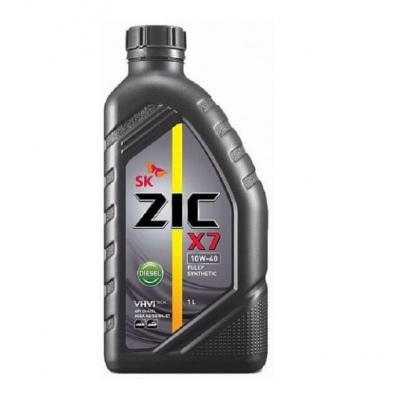 Масло моторное синтетическое R ZIC X7 DIESEL 10W-40 CI-4/SL,   1 литр